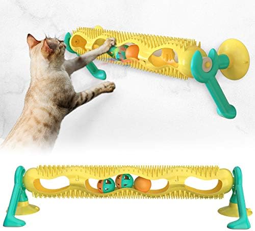 Topsoso mačke igračke za kućne ljubimce Edukacijske igračke staze staze s kuglicama s kretanjem kuglica zadovoljava lov na mačiće,