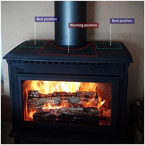 Kamin s 12 ventilatora za kamin na toplinsku energiju, plamenik na drva, tihi ventilator za zimsku kuću, učinkovita raspodjela topline