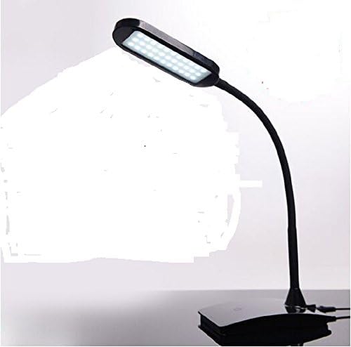 Hua rui LED stolna svjetiljka stolna svjetiljka, energetski učinkovita LED svjetiljka, kontrola dodira, zatamnjenje na 3 razine, crno