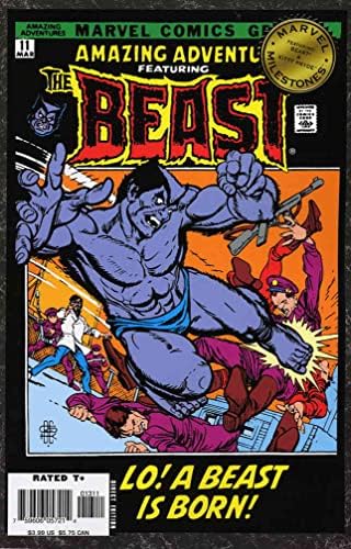 Marvel prekretnice: Beast i Kitty Pryde 1 VF/NM; Marvel strip | Zvijer nevjerojatne avanture 11