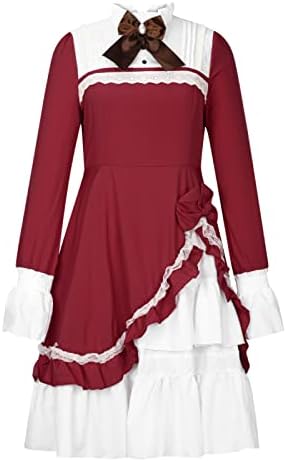 Ženska rokoko haljina iz 1800-ih, srednjovjekovna renesansna viktorijanska haljina, Lolita haljina, Vintage princezine haljine za kostim