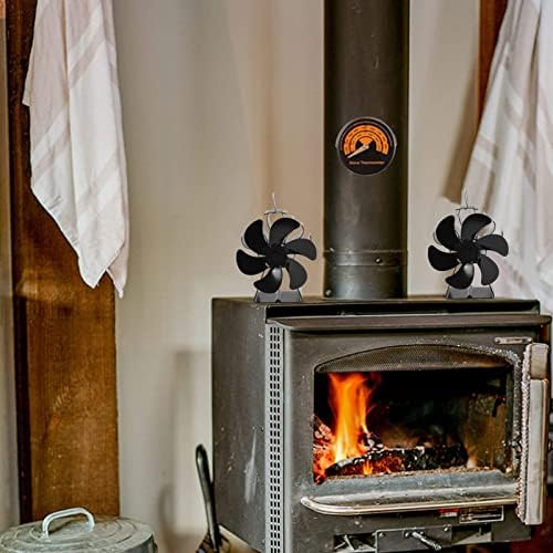 Ventilator peći na drva s toplinskim pogonom, tihi ventilator peći na drva s toplinskim pogonom, cirkulirajući topli zrak profesionalni