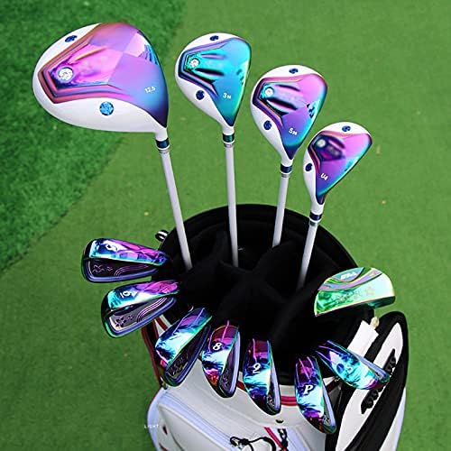 Ženski kompletan golf postavljen potpuni desni golf klubovi postavljeni dame desne ruke s torbom s torbom 12 klubova