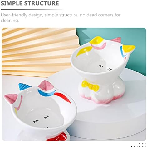 Keramička zdjela za mačke za kućne ljubimce s automatskim hranjenjem za kućne ljubimce keramička zdjela za vodu za kućne ljubimce: