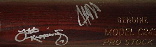 Tamp Bay Rays Autografirana igra korištena šišmiša - MLB šišmiši s autogramom