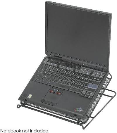 Safco proizvodi 2161BL ONYX MESH Laptop Stand, Black