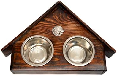 Leonberger, pseća zdjela s olakšanjem Artdoga