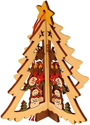 Kuglice za vrata Božićni ukrasi Pet šiljastih ukrasa Zvjezdane zvone božićno drvce prozor za drvo rezbarenje privjesak naplaćeni božićni