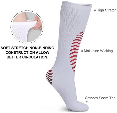 Sportske čarape za bejzbol kuglice tople cijevi čarape visoke čarape za žene muškarce koji trče casual party