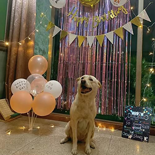 Idolpet pse rođendana za rođendanska ploča za rođendansku zabavu za pse za višekratnu upotrebu psa za rođendan potcrtavanje pseće rođendanske