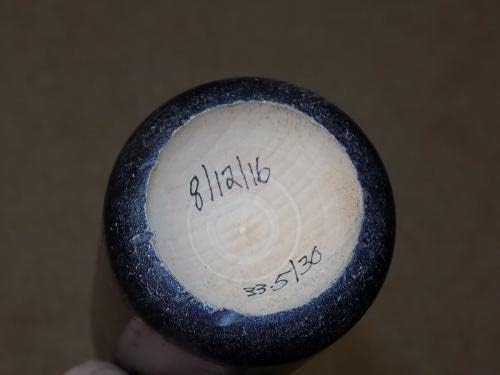 Igra Ronald Acuna Upotrijebljena potpisana Bat Atlanta Braves JSA - igra korištena MLB šišmiša