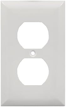 Power Gear dupleks zidna ploča, bijela, neraskidivi najlon, uključen vijak, UL na popisu, 58832
